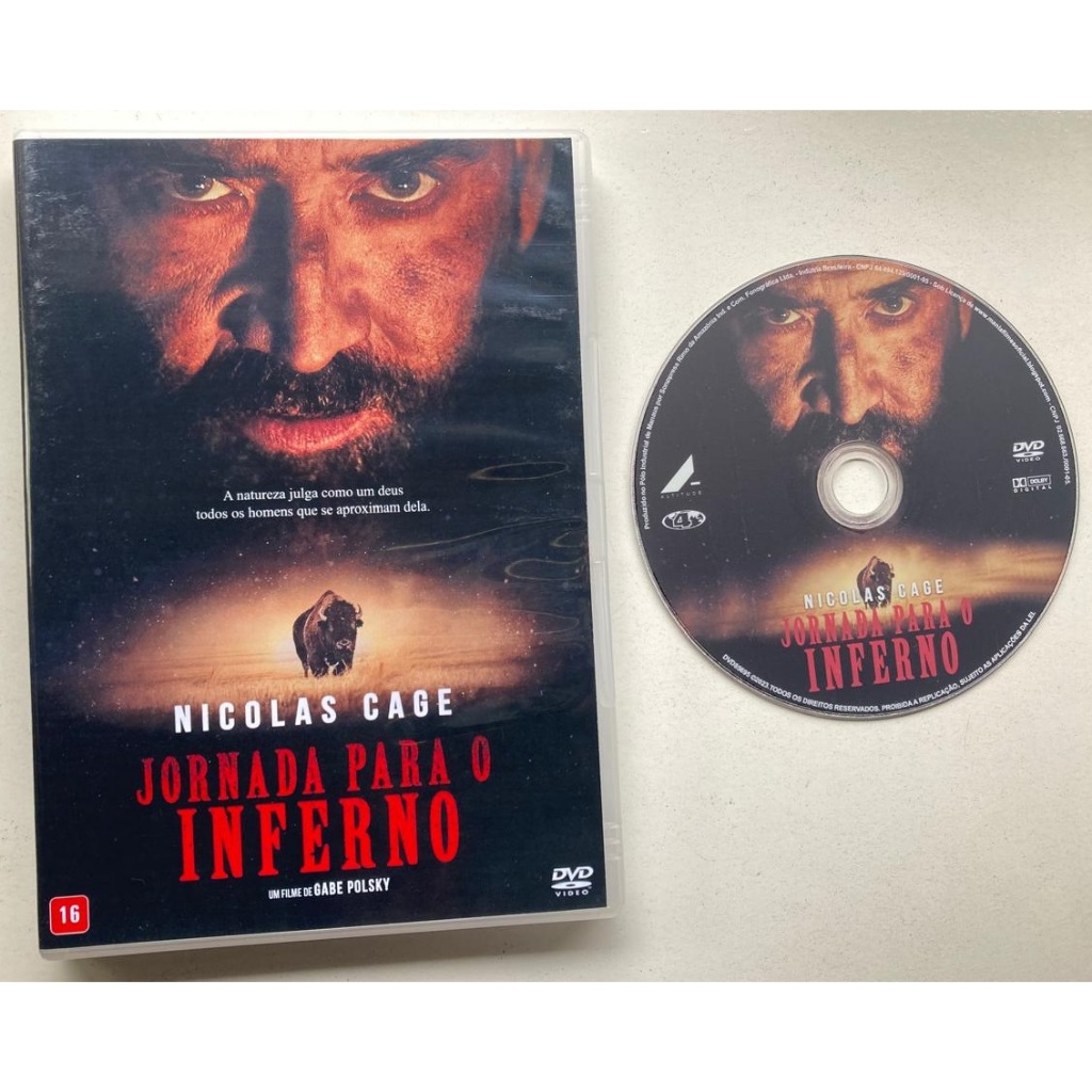 DVD - Jornada para o Inferno - Dublado e Legendado | Shopee Brasil