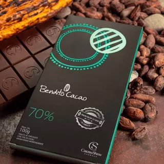 Tablete Barra Cacau Show bendito cacao 70% cacau 100g Fantástico em Oferta na Shopee