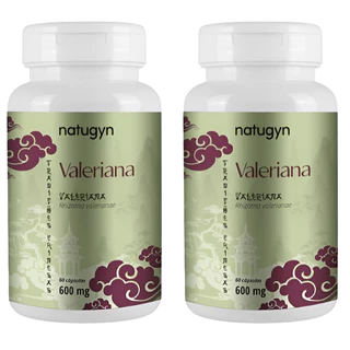 Valeriana 60 cápsulas 600 mg Natugyn ( 02 Unidades )