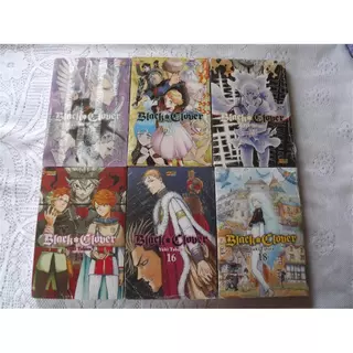 Lote Black Clover 14, 16, 18, 19, 20 e 21 - Yuki Tabata
