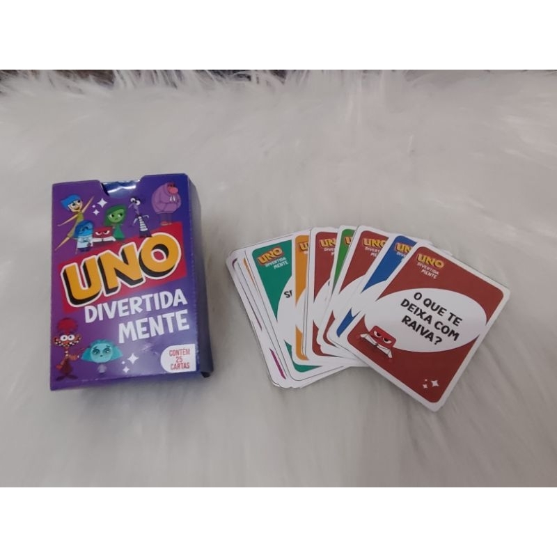 Jogo Divertidamente uno.