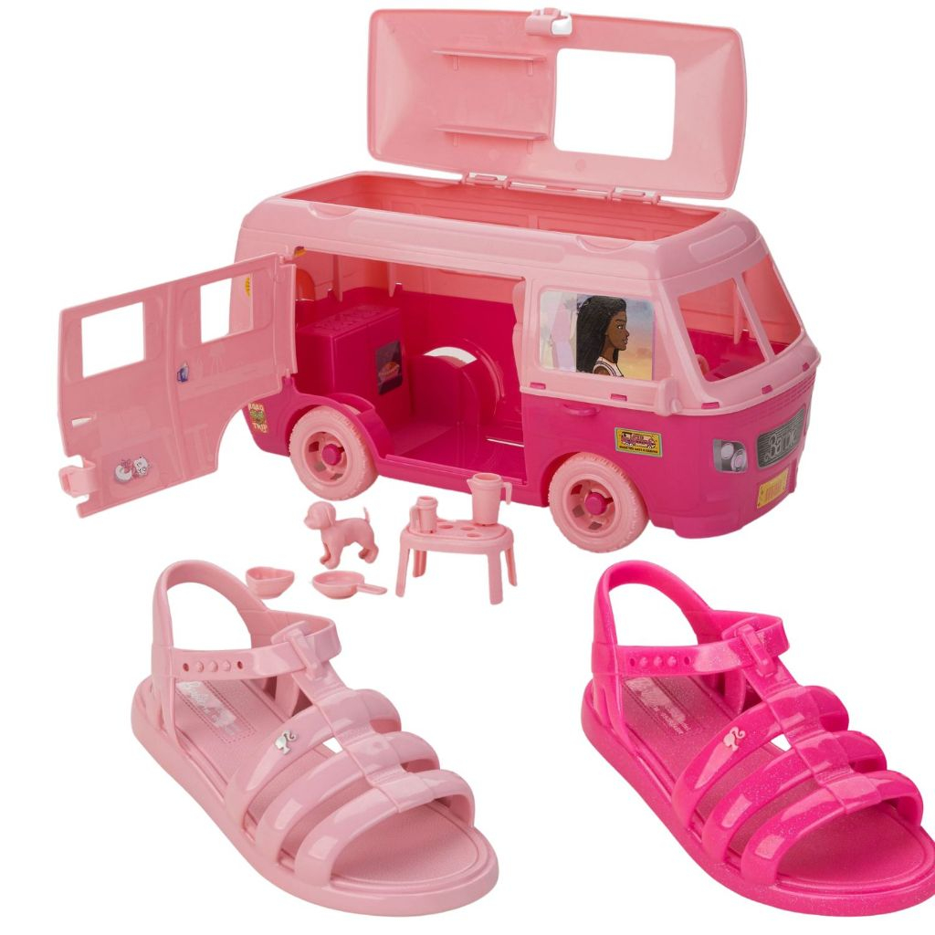 SANDALIA PROMO BARBIE ROAD TRIP INFANTIL | Shopee Brasil