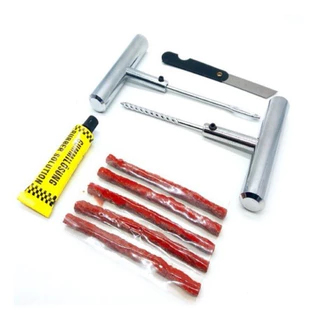 Kit de Reparo para Conserto De Pneu Moto Carro De Metal (Jy-35) em Oferta na Shopee