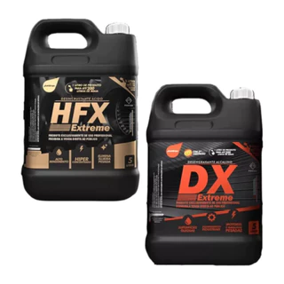 Kit Desengraxante DX E Desincrustante HFX Extreme Autolimpe 5L - 1/200