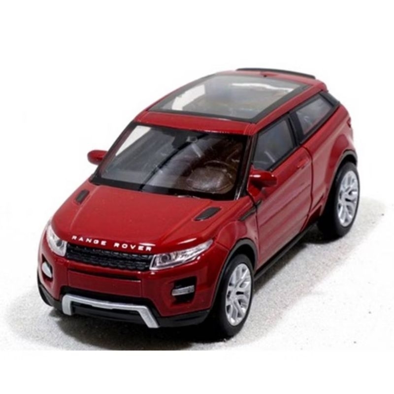 Miniatura carro de ferro Welly Range Rover Evoque e Sport Premium ...