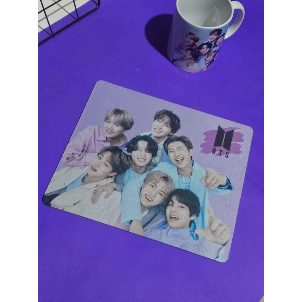MOUSE PAD PERSONALIZXADO BTS V, J-HOPE, SUGA, RM, JIN, JIMIN, JK K-POP ...