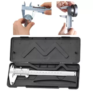 Paquimetro Analogico Profissional 150mm Metal Aço Ferramentas Paquímetro