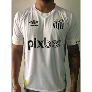 Camiseta Santos Branca