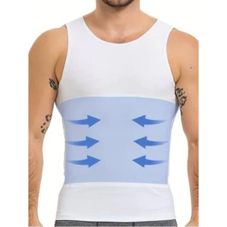 Camisa Cinta Modeladora Masculina Corretor Postural Compressivo