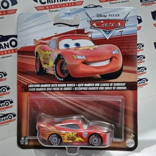 Lightning Mcqueen With Racing Wheels Disney Pixar Cars Mattel 2022 FLM20