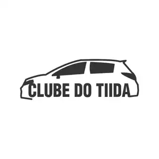 Adesivo Clube do Tiida 15x5cm