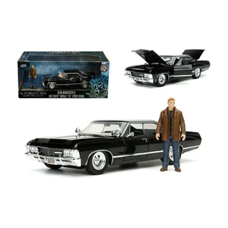 1967 Chevy Impala Sport Sedan Tuxedo Black 1/18 Diecast