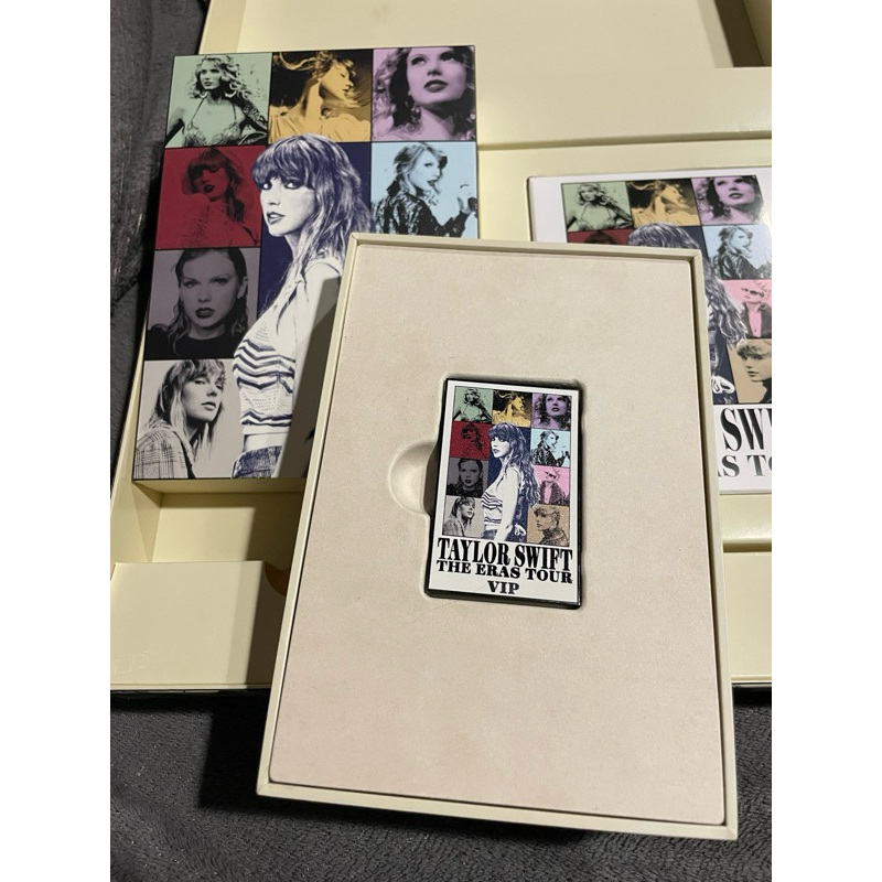 Pin Original The Eras Tour Box Pacote Vip Taylor Swift