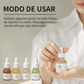beauty of joseon serum revive, glow, glow deep, green tea 4type Clareando a pele e retardando o envelhecimento Niacinamida