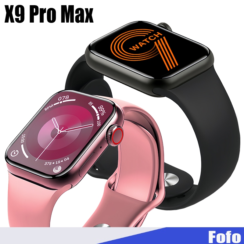 X9 PRO MAX BIG smartwatch ultra iwo 16 séries 9 Tela 2,30" Faz e Recebe ...