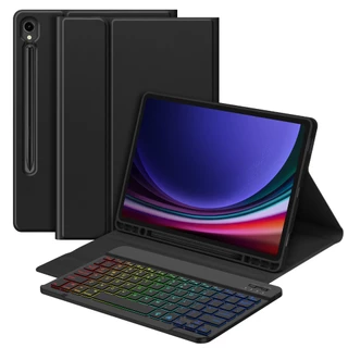 Teclado Com Capa Para Samsung Galaxy Tab S9 FE Lite 11 " Tampa Da Mesa Com Slot para Caneta