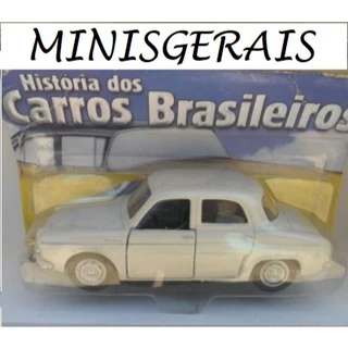 Miniatura Willys Dauphine (Gordini) - Carros nacionais - Fricção