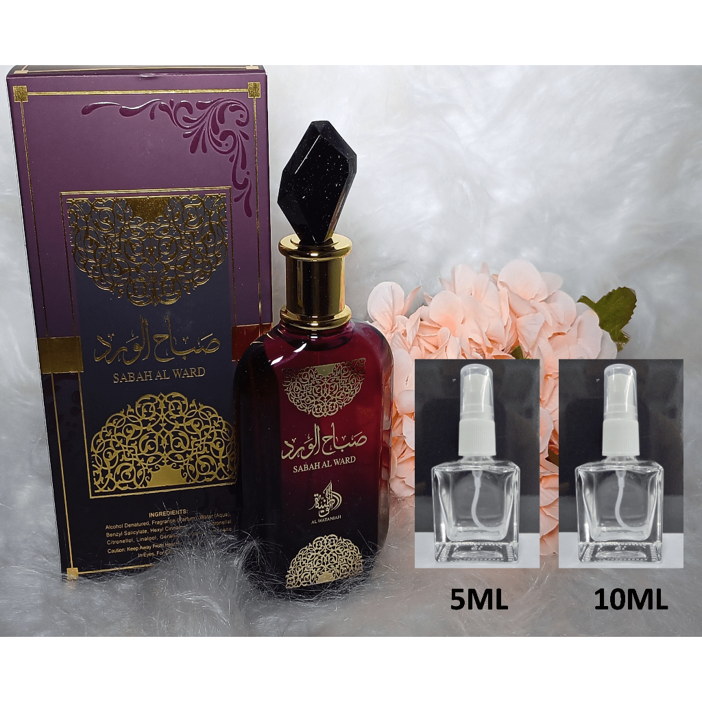 amostra perfume feminino sabah al ward