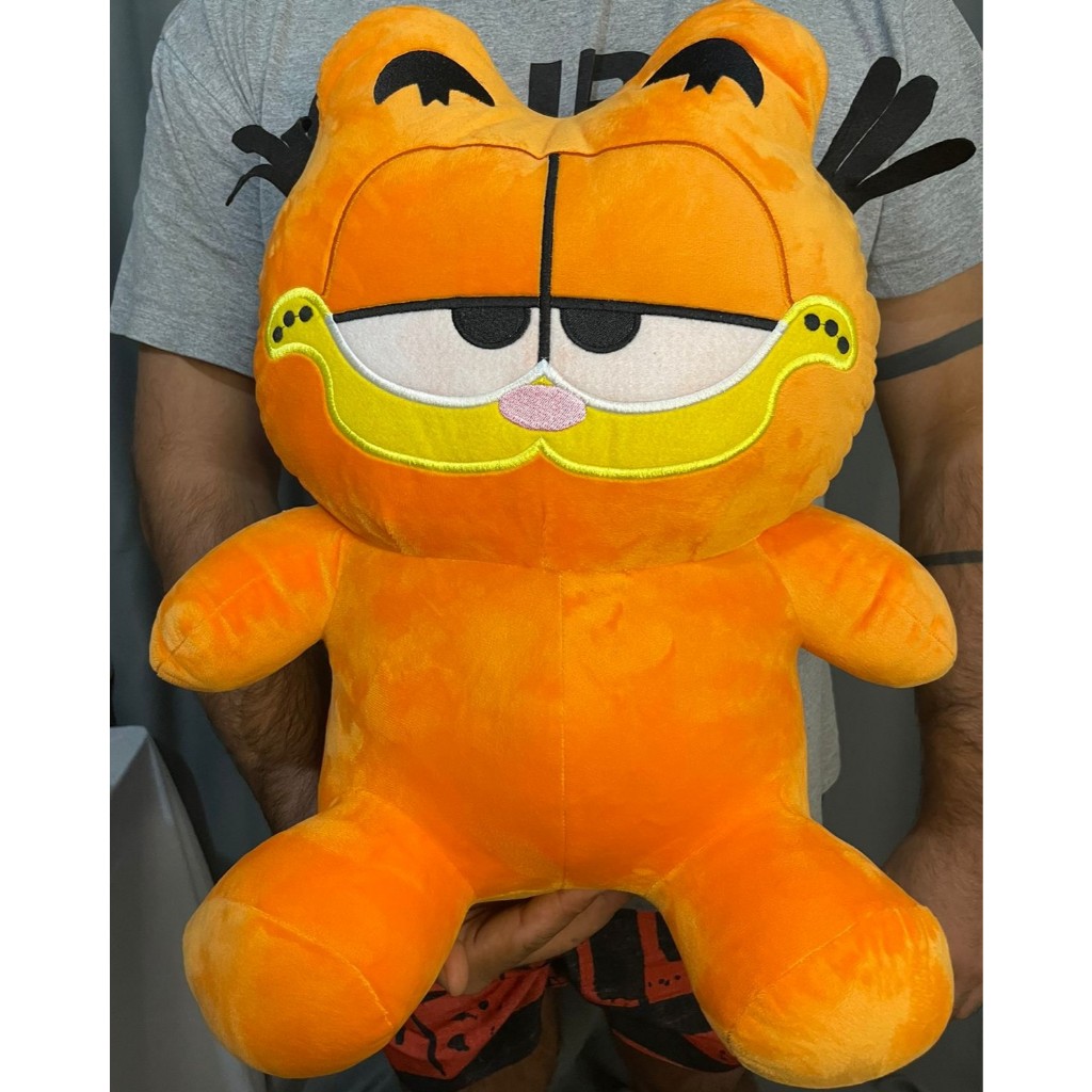 Gatinho Garfield de pelúcia 50 cm | Shopee Brasil