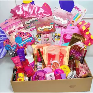 Caixa 20 Produtos de Beleza Skin Care Makes as Melhores Ruby Rose Melu Maxi Love Vivai Phallebeauty