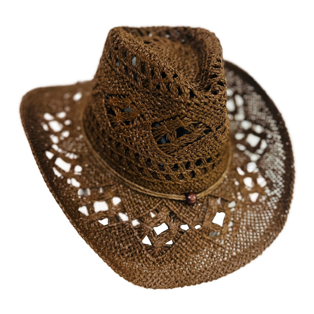 Chapéu Country Marrom Sertanejo Rodeio Shows Peão Estiloso Cowboy Bruto ...