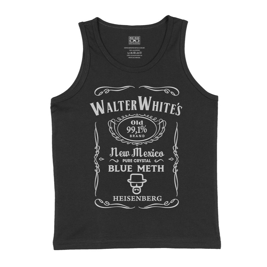 Regata Breaking Bad Walter White Geeks Nerds | Shopee Brasil