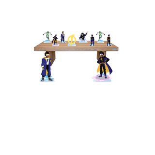 Kit Display Super Shock 8 De Mesa 2 De Chão Para Festa