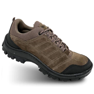 Tênis Masculino Adventure Camurça Homem Resistente Confortável Power Sport Estilo Botinha 020