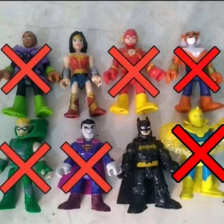 Bonecos da liga da justiça Imaginext DC super amigos
