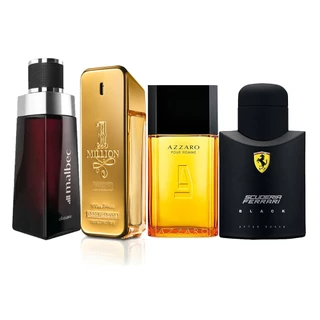 KIT 4 PERFUMES MASCULINO 100ML IMPORTADOS MELHOR PREÇO ENVIO RÁPIDO