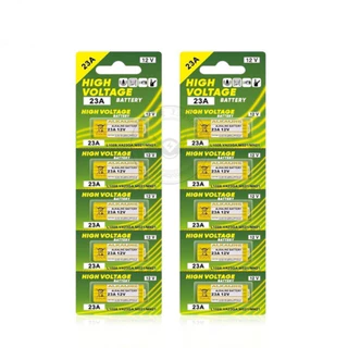10 Pilhas Alcalinas A23 12v Cartela Pronta Entrega