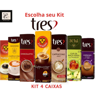40 Cápsulas Três Corações - Escolha seu Kit