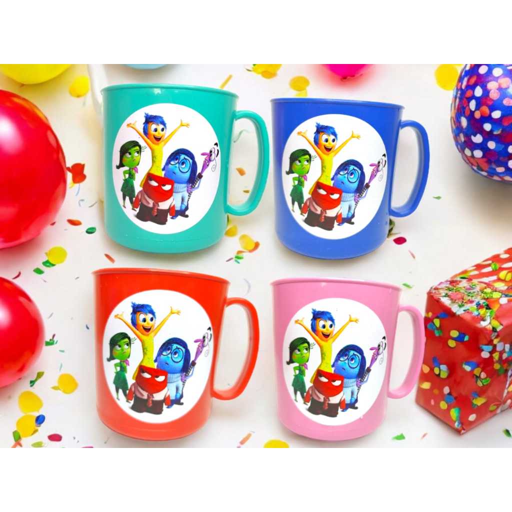 kit 10-15-20-30 caneca plastico divertidamente,infantil menino menina ...