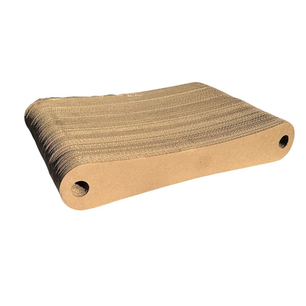 Arranhador brinquedo gatos pet papelão anti stress catnip