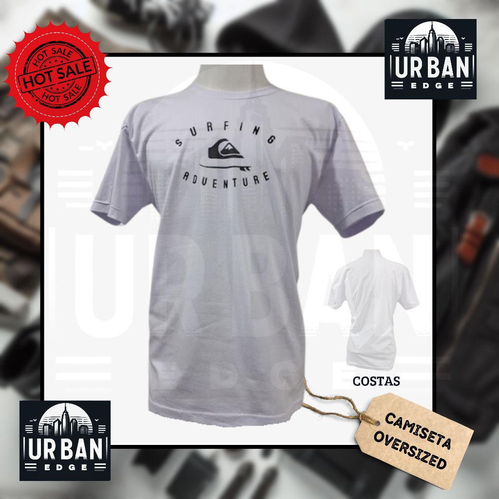 Camiseta Algodão 100% Oversized Masculina