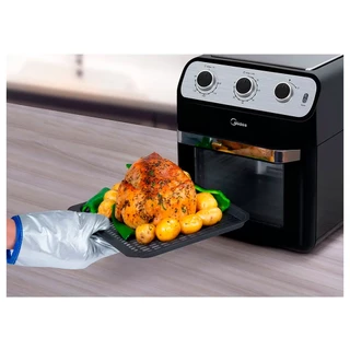 Fritadeira Sem Óleo Air Fryer OvenFryer 12L Midea Preto 1700W 127V - FFA20P1