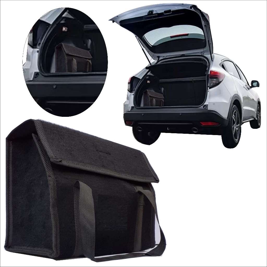 Bolsa Carpete Automotivo para Organização de Porta Malas