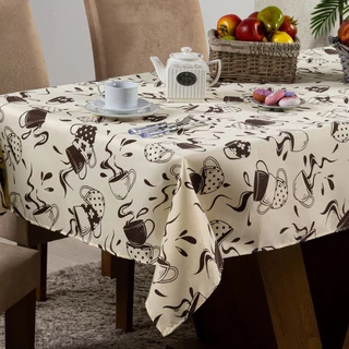 Toalha De Mesa Estampado - Vários Tamanhos
