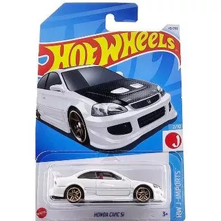 Hot Wheels Honda Civic Si Branco - 2024 - HW J-Imports