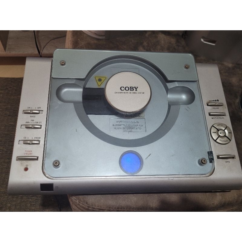 TOCA CD + RADIO DE PAREDE COBY PRECISA MANUTENÇÃO | Shopee Brasil