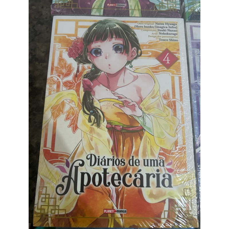 Diário de uma Apotecaria kit com volumes 1 a 5 novo/lacrado | Shopee Brasil
