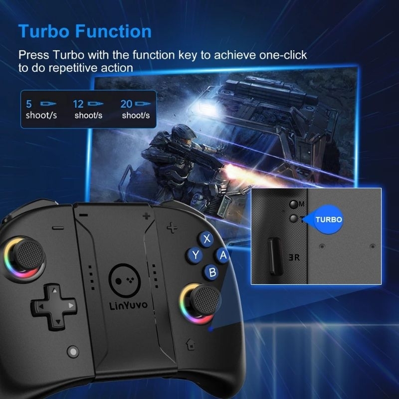 Joystick Para Nintendo Switch - Linyuvo | Shopee Brasil