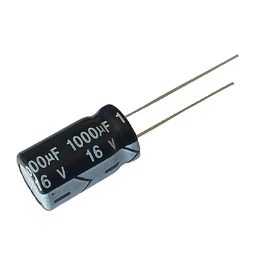 50x Capacitor Eletrolítico 1000uf x 16v 105º Kit c/50 Peças
