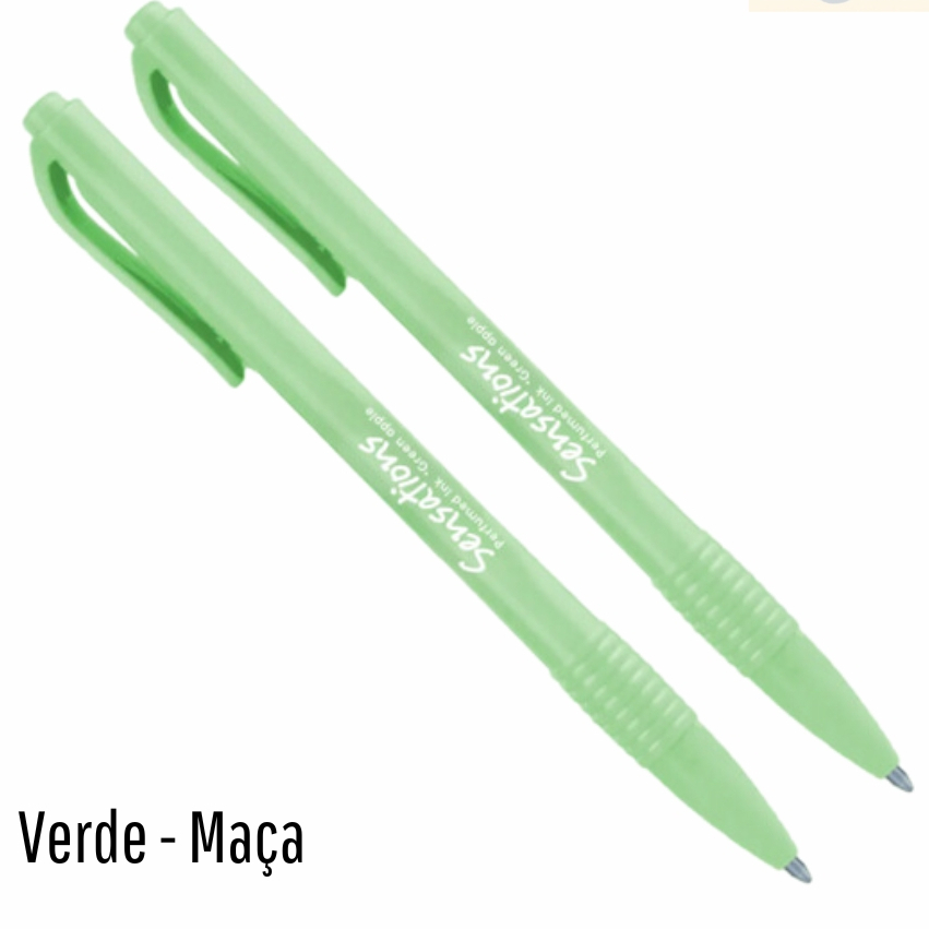 Caneta Colorida Click Sensations 0.7 Newpen kit com 2 unidades