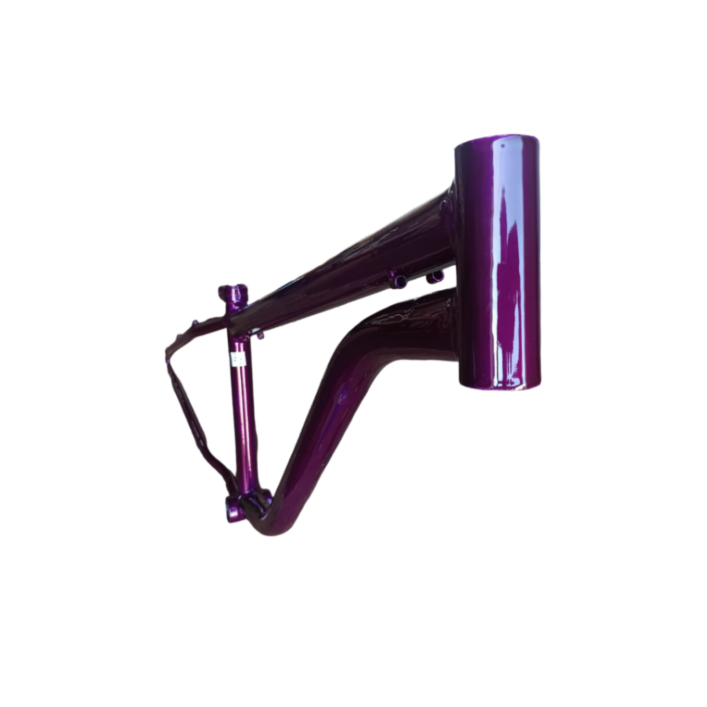 QUADRO 26 SEM GARFO OVER SIZE AÇO TIPO HUPI NAJA PARA FREIO A DISCO E MOVIMENTO CENTRAL 34.7 MM COR VIOLETA BRILHANTE