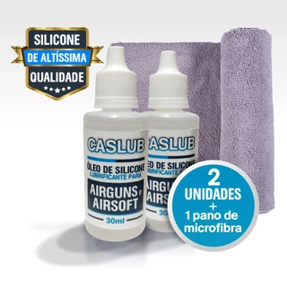 Óleo de silicone para lubrificação e manutenção, 30ml - 2 unidades