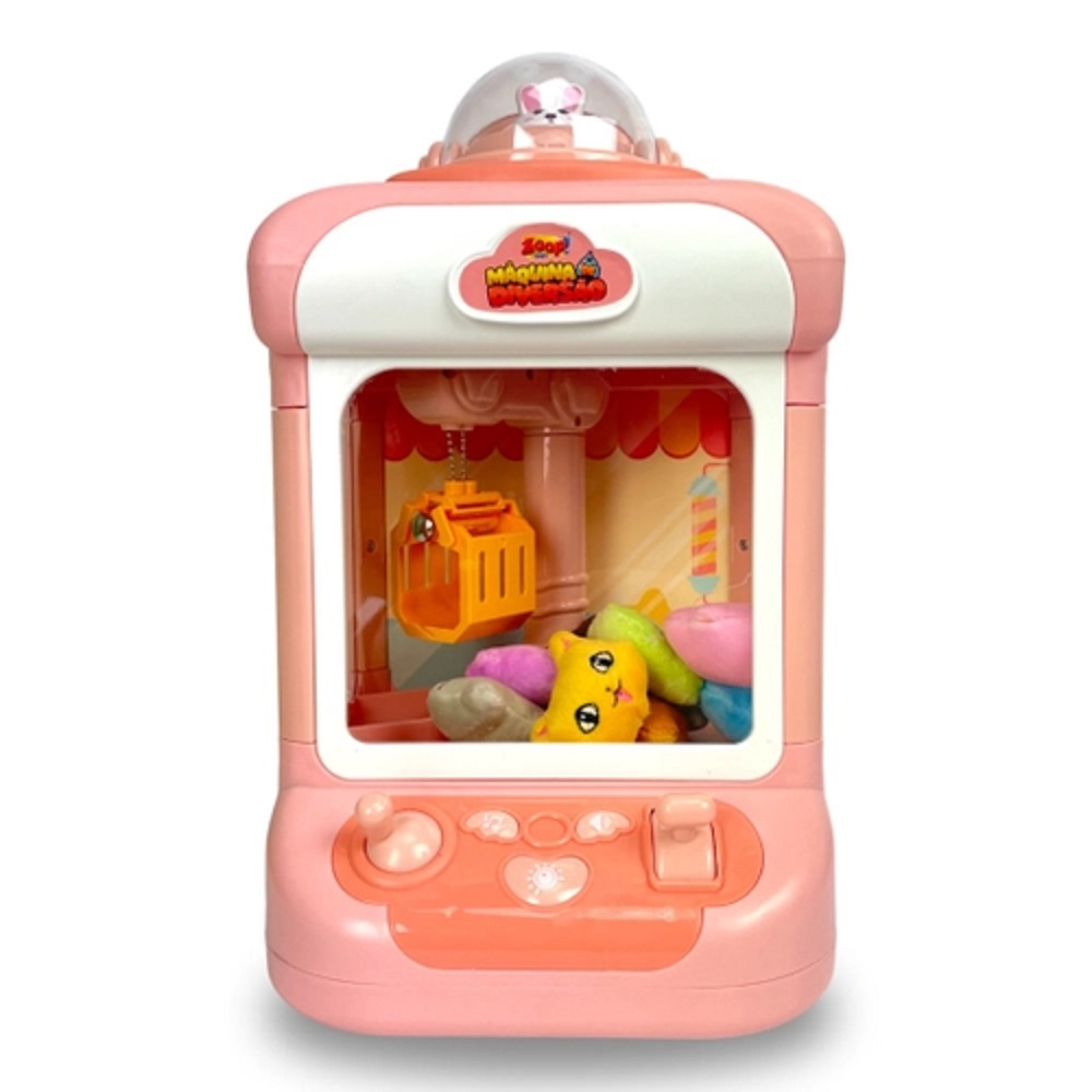 Maquininha De Pegar Ursinhos Infantil 20 Pelúcias - Zoop Toys