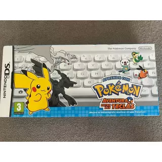 Aprende con Pokemon: Aventura entre las teclas - Nintendo DS - Jogo + Teclado