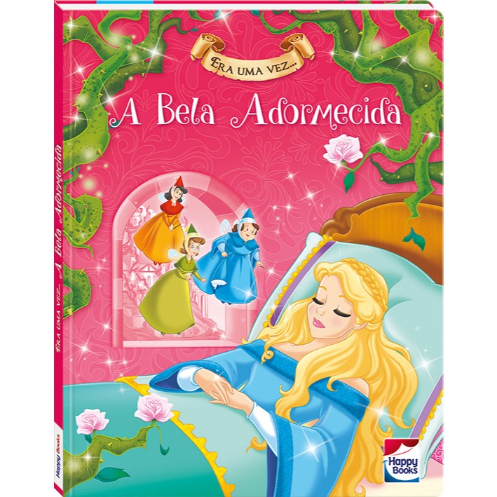 Livro de História Infantil Princesa A Bela Adormecida | Shopee Brasil