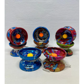 KIT c/ 2 ioio metal(alúminio) NOVAS ESTAMPAS! Qualidade Premium! lançamento! Inmetro. COMPREM SEM MEDO yoyo, io io